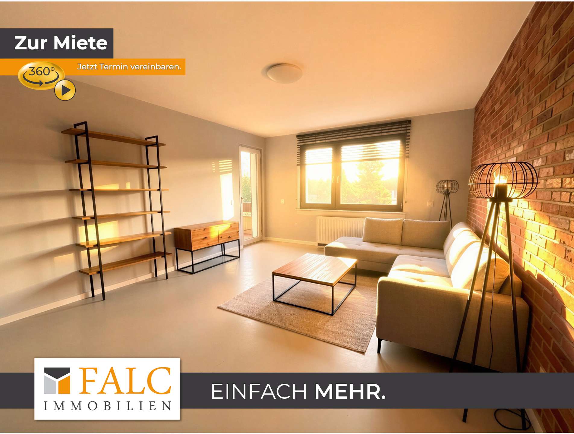 Einrichtungsvorschlag Wohnzimmer - (KI generiert)